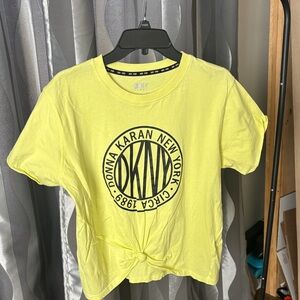 DKNY Yellow T-Shirt